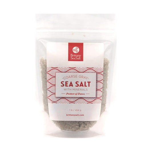 Coarse Gray Sea Salt - 1 lb - Brittany Sea Salt