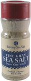 Fine Gray Sea Salt - 8 oz - Shaker - Brittany Sea Salt
